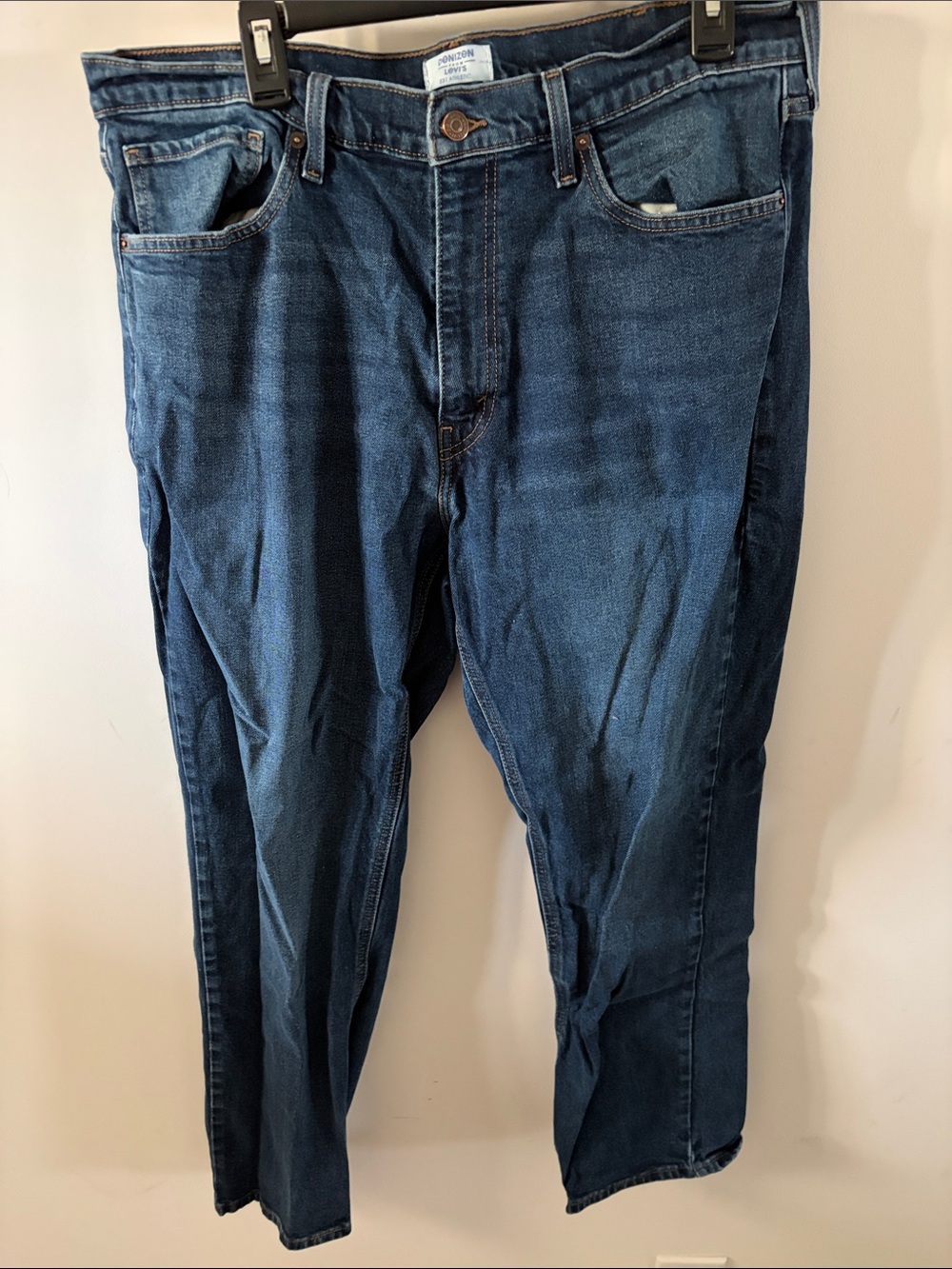 Denizen from Levi's Slim Straight Jeans in Dark Blue